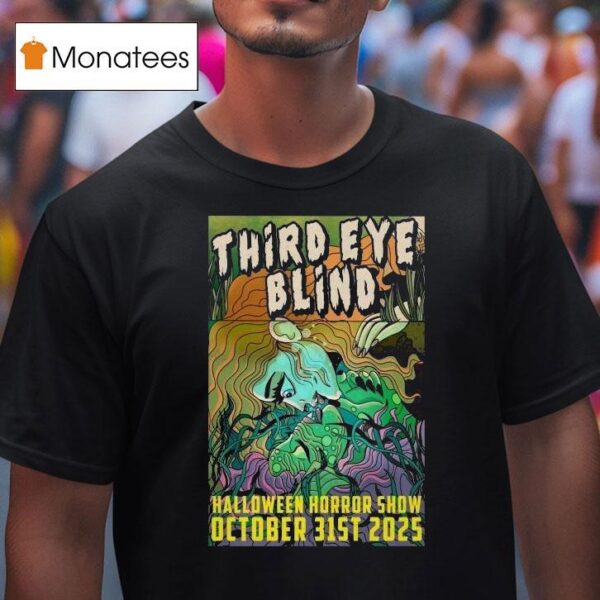 Third Eye Blind Tour Philadelphia Pa Halloween Horror Show T Shirt