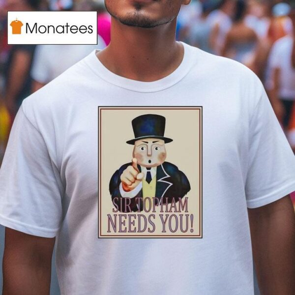 Thomas Friends Style Uncle Sam Sir Topham Needs You T Shirt