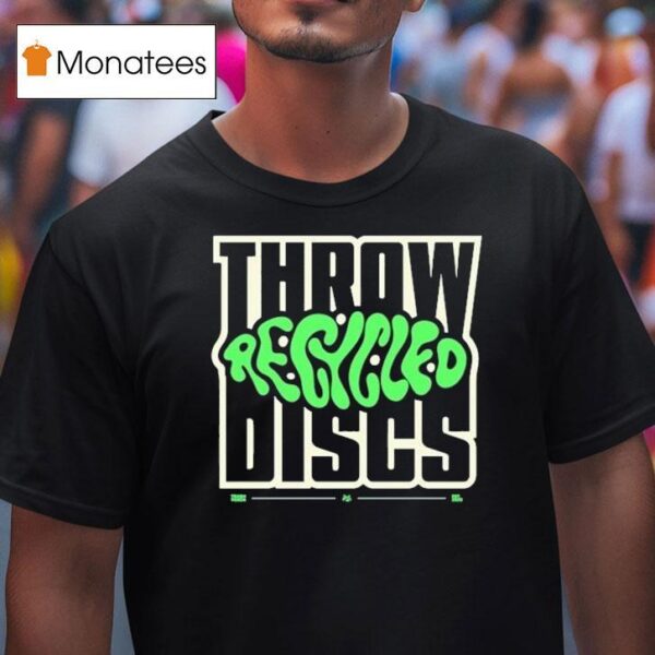 Throw Recycled Discs Trash Panda Disc Golf Est T Shirt
