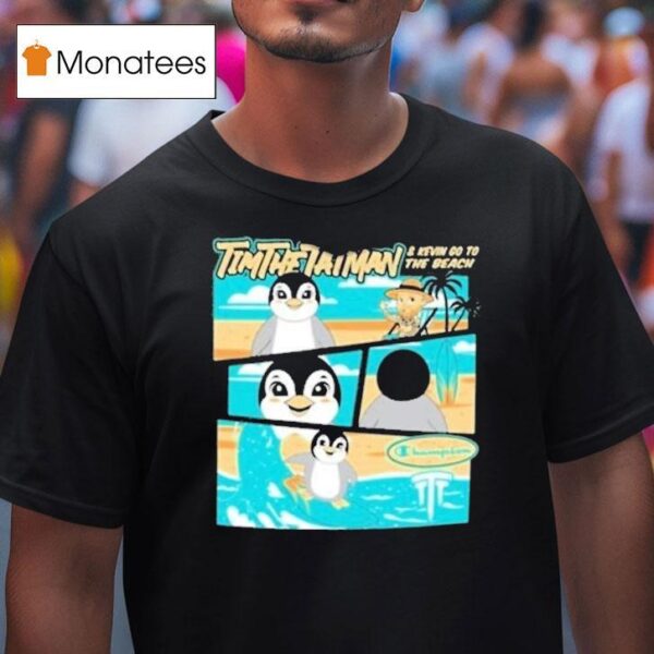 Timthetatman And Kevin Go To The Beach Powerblend Fleece Champion T Shirt