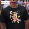 Top Flexana Angry Dog T Shirt