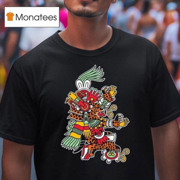 Top Tepeyolohtli Jaguar Tezcatlipoca T Shirt