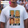 Trump Elon Musk The Shady Bunch Sarcastic Comic T Shirt