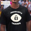 Turnover Battle Champs Football Lock T Shirt