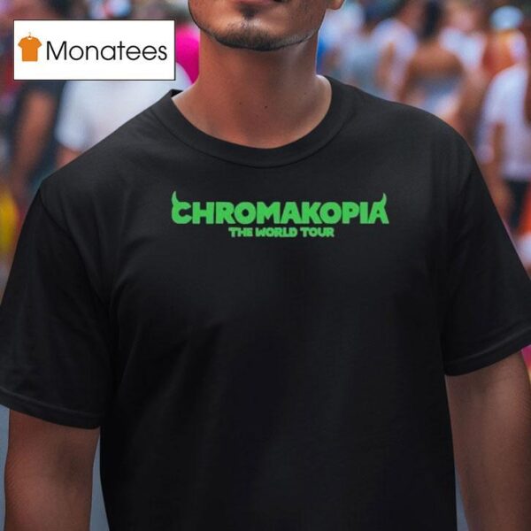 Tyler The Creator Chromakopia The World Tour T Shirt