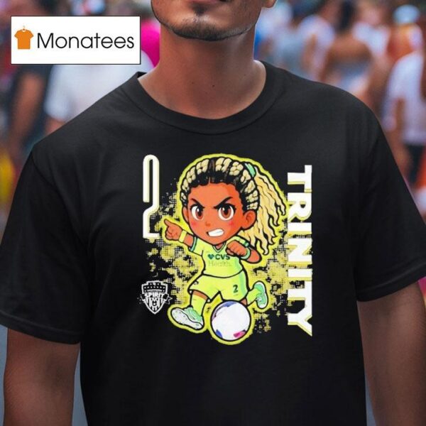 Washington Spirit Trinity Rodman Chibi T Shirt