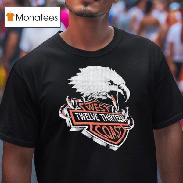 West Coast Twelve Thirn Eagle T Shirt
