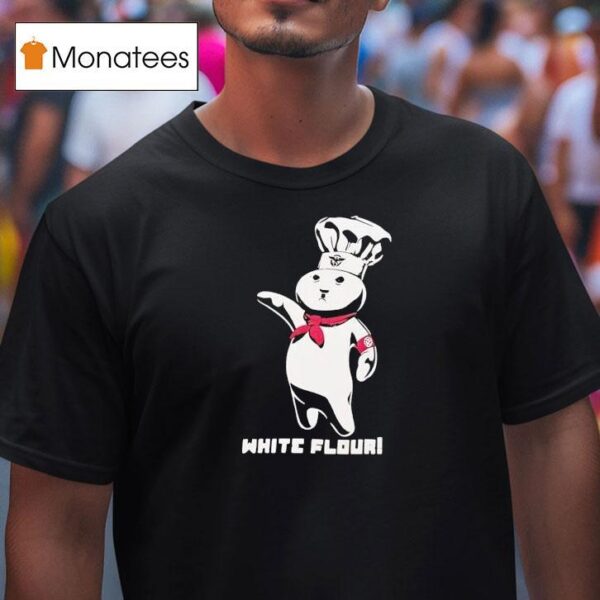 White Flour Pillsbury Doughboy T Shirt