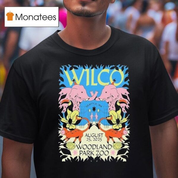 Wilco At Woodland Park Zoo In Seattle Wa On August T Shirt