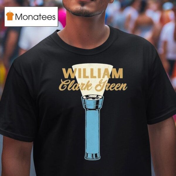 William Clark Green The Baker Hotel Tour Flashligh T Shirt