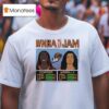 Wnba Jam Kahleah Copper And Satou Sabally Phoenix Mercury Basketball T Shirt