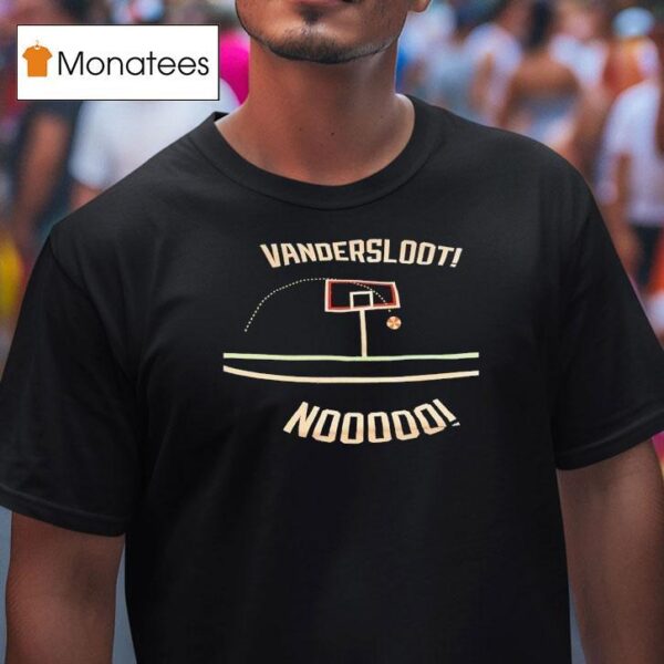 Wnba Player Courtney Vandersloot Nooo T Shirt