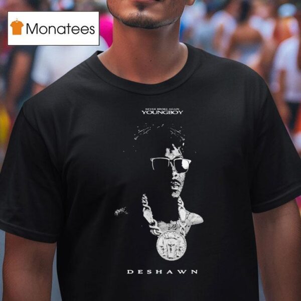 Youngboy Never Broke Again Deshawn Album Cover T Shirt
