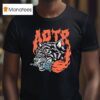 A Day To Remember Torch Wolf T Shirt