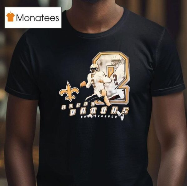 Aaron Brooks Quarterback New Orleans Saints Football T Shirt