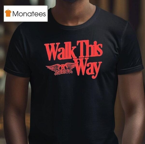 Aerosmith Walk This Way Liberty T Shirt