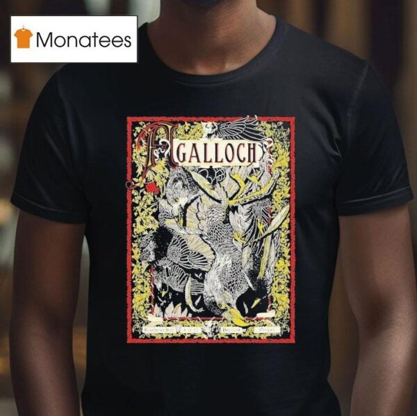 Agalloch Tour Revolution Hall Portland Oregon Aug T Shirt