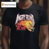 Angry Runs Nfl Tour Helmet Skull Flames T Shirt