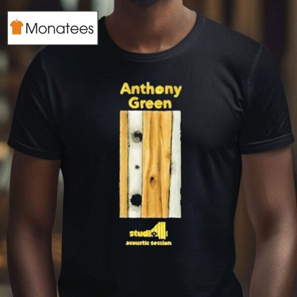 Anthony Green Studio Acoustic Session T Shirt