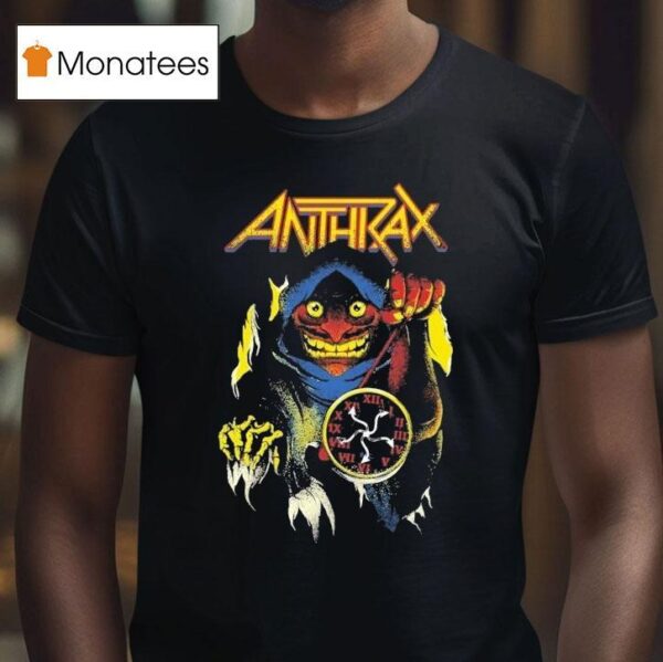 Anthrax Persistence Of Time Not Death T Shirt
