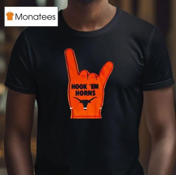 Arch Manning Texas Longhorns Hook Em Horns T Shirt