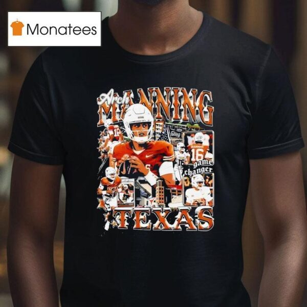 Arch Manning Texas Longhorns Vintage T Shirt