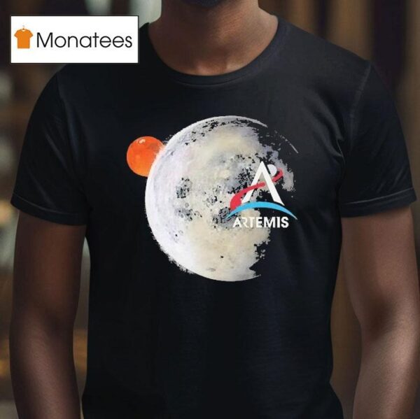 Artemis Moon And Mars T Shirt