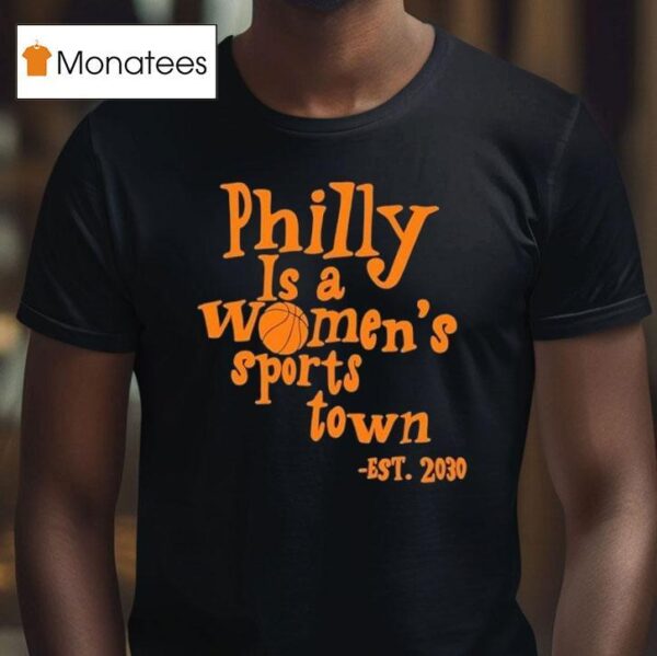 Aubrey Plaza Wearing Philly Is A Women S Sports Town Est T Shirt