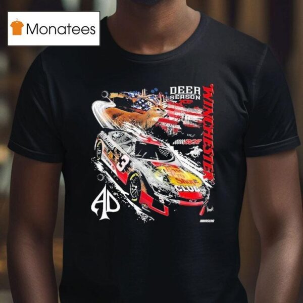 Austin Dillon Richard Childress Racing Team Winchester Deer Season Car T Shirt
