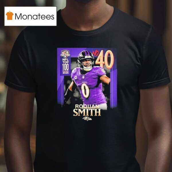 Baltimore Ravens Roquan Smith Nfl Top Players Ranked No Football T Shirt