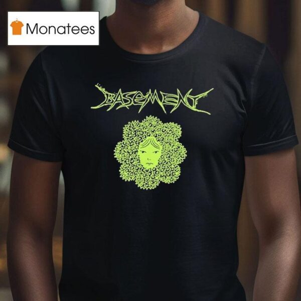 Basement Flower Face T Shirt