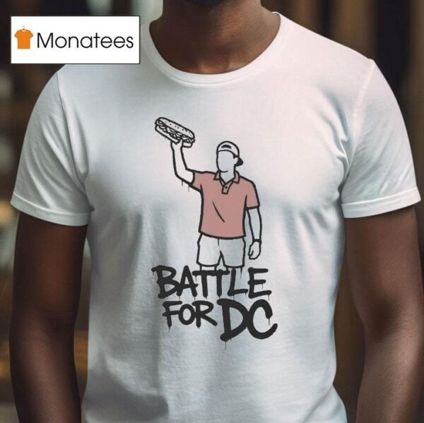 Battle For Dc Sandwich Man T Shirt