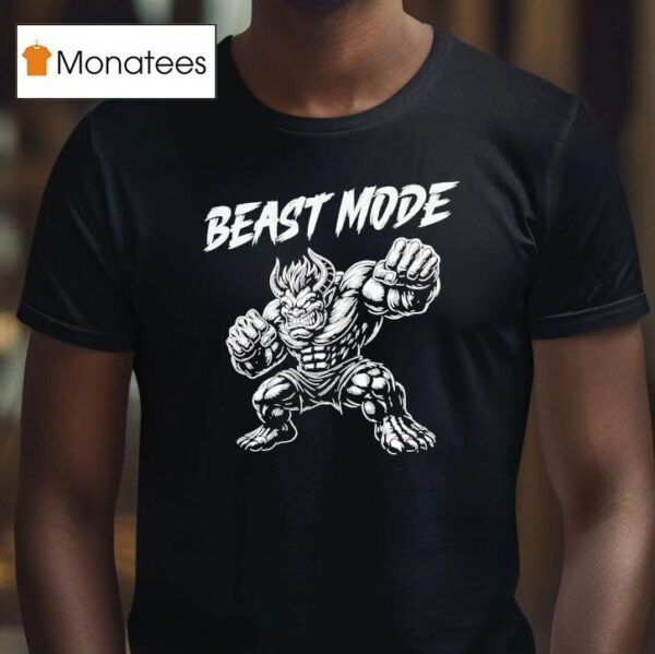 Beast Mode Muscled Bull T Shirt