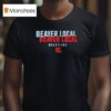 Beaver Local Wrestling Logo T Shirt