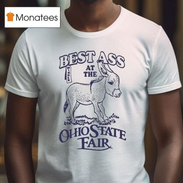 Best Ass At The Ohio State Fair Donkey T Shirt