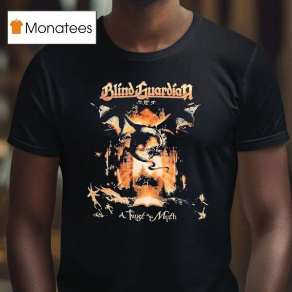 Blind Guardian Twist In The Myth Tour T Shirt