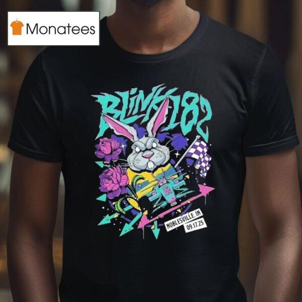 Blink Missionary Impossible Tour At Ruoff Music Center In Noblesville Indiana On September Bunny T Shirt