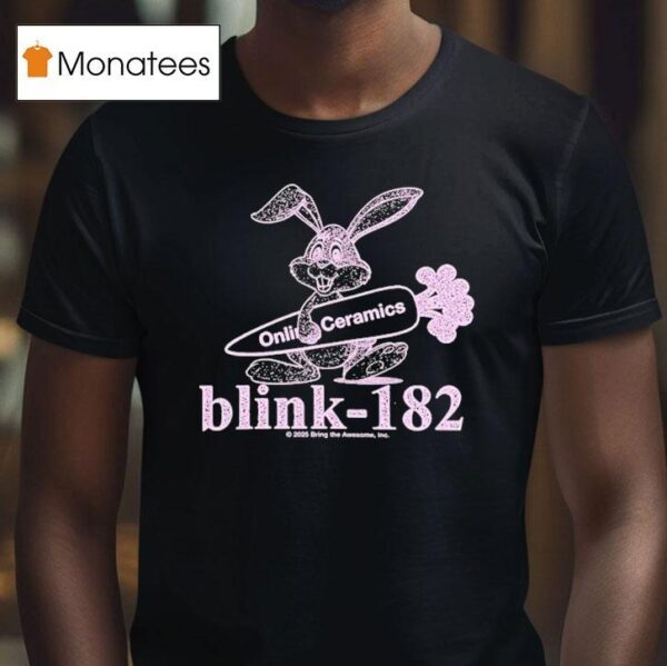 Blink Online Ceramics Bunny Logo T Shirt