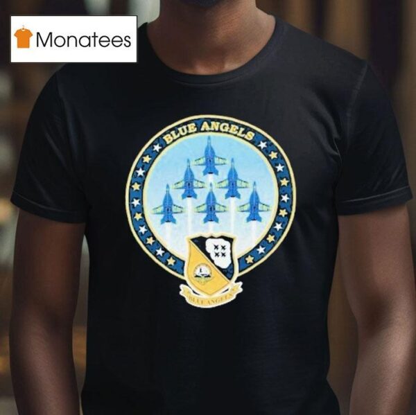 Blue Angels Delta Formation Naval Aviation Museum T Shirt
