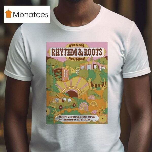 Bristol Rhythm And Roots Reunion Festival By Clay Hickson At Historic Downtown Bristol In Bristol Tennessee On September T Shirt