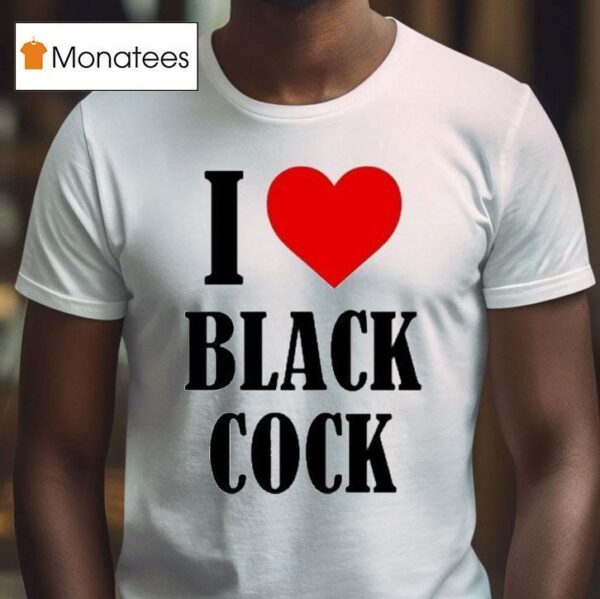 Bryce Hall Wearing I Love Black Cock T Shirt