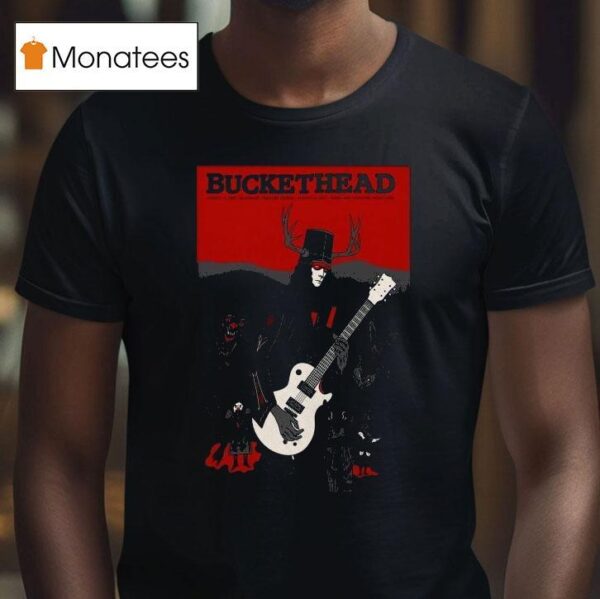Buckethead Aug Eugene Oregon Aug Roseland Theater Portland T Shirt