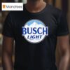 Busch Light Logo Brewed In Usa T Shirt