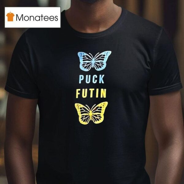 Butterfly Puck Futin T Shirt
