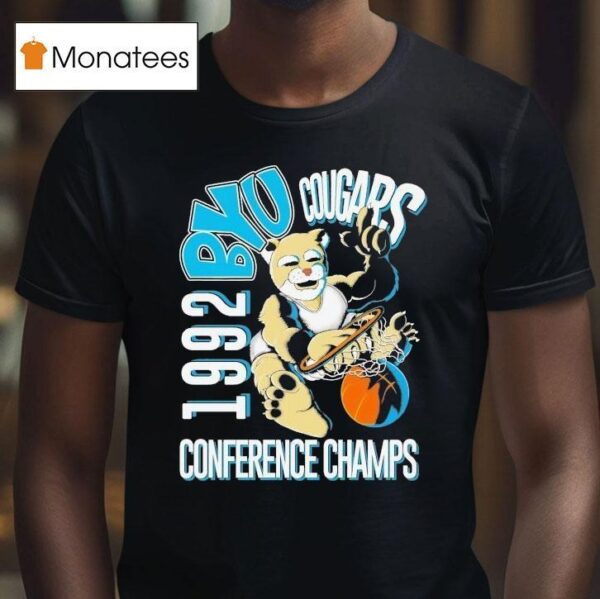Byu Cougars Conference Champs Masco T Shirt