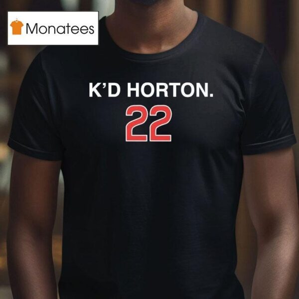 Cade Horton K D Horton Chicago Cubs T Shirt