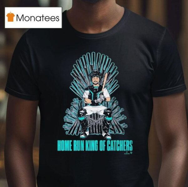 Cal Raleigh Home Run King Of Catchers T Shirt
