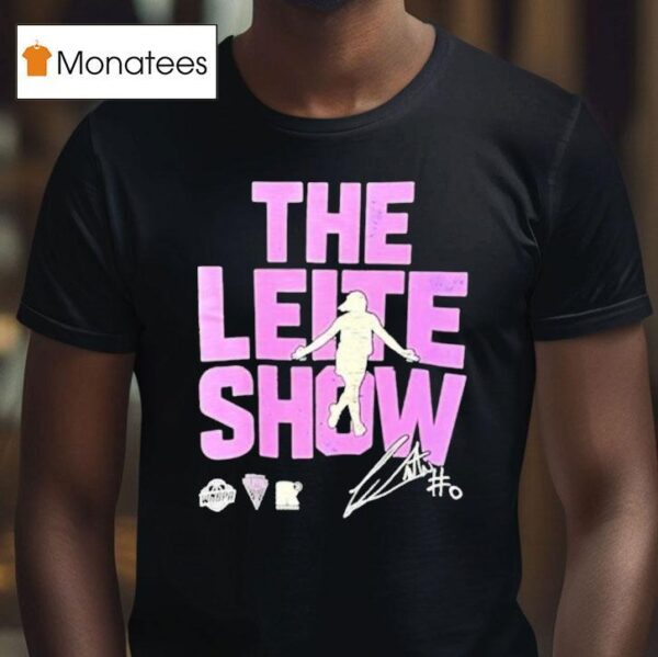 Carla Leite The Leite Show Golden State Valkyries Signature T Shirt