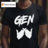 Carmen Q Gollihar Gen X Middle Finger T Shirt