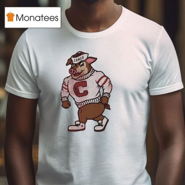 Carolina Hurricanes Hockey Mascot Vintage T Shirt